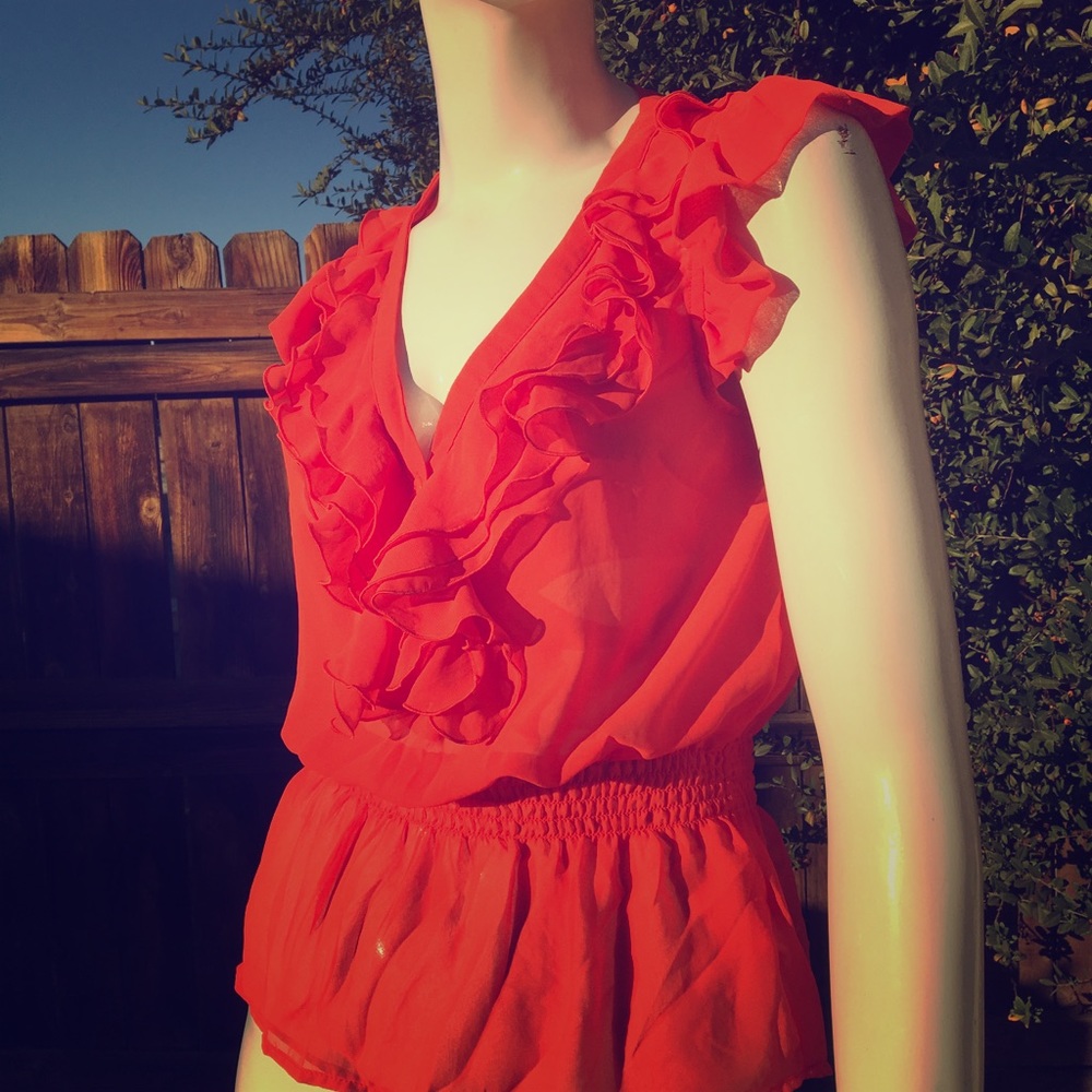 Women's sheer blouse